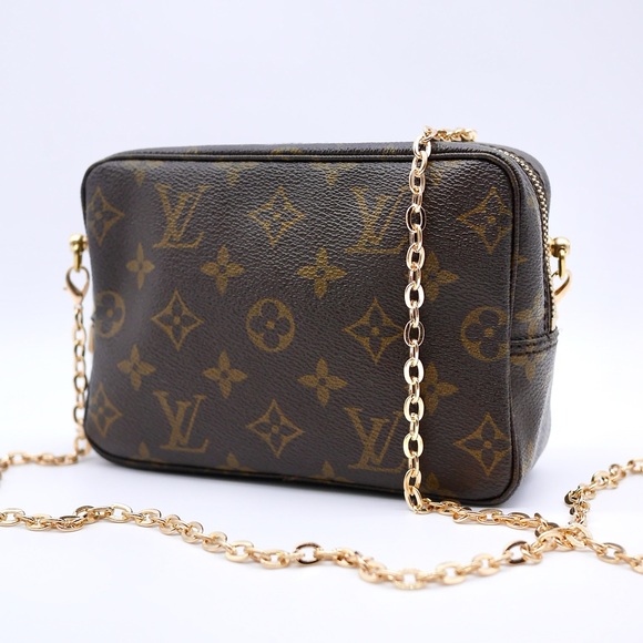 🍓LV Trousse 18 Clutch 881TH - Picture 1 of 11